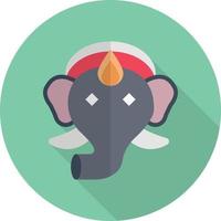 ganesha vector illustration on a background.Premium quality symbols.vector icons for concept and graphic design.