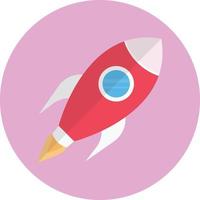 rocket vector illustration on a background.Premium quality symbols.vector icons for concept and graphic design.