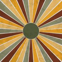 Colorful vintage striped sunburst vector background