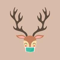 Christmas Reindeer vector illustration