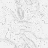 Fondo de mapa topográfico de vector transparente. línea de topografía mapa de patrones sin fisuras. cuadrícula geográfica de fondo de contorno. ruta de senderismo de montaña sobre terreno. patrón ondulado sin costuras.