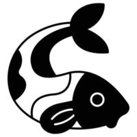 Carp fish  which can easily edit or modify vector