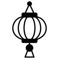 Chinese light  which can easily edit or modify vector