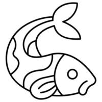 Carp fish  which can easily edit or modify vector