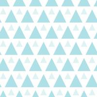 Cute seamless hand-drawn patterns. Stylish modern vector patterns with blue triangles. Funny Infantile Repetitive Print