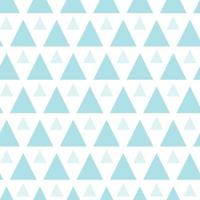 Cute seamless hand-drawn patterns. Stylish modern vector patterns with blue triangles. Funny Infantile Repetitive Print