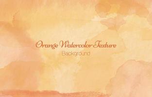 Orange Watercolor Texture Background vector