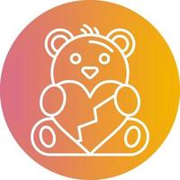 Teddy Bear Vector Icon