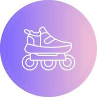 Roller Skates Vector Icon