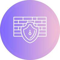 Firewall Vector Icon