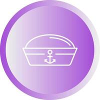 Sailor Hat Vector Icon