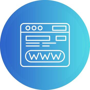 icono de vector de navegador