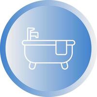 Bathtub Vector Icon