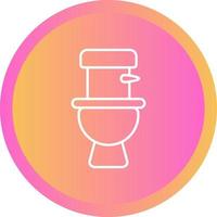 icono de vector de baño