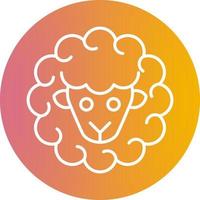 Sheep Vector Icon