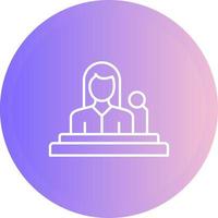 Lectern Vector Icon