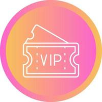 icono de vector de privilegio vip