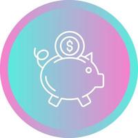 Piggy Bank Vector Icon