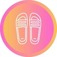 Slippers Vector Icon