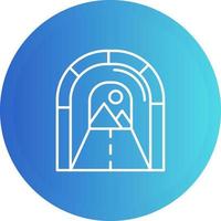 Tunnel Vector Icon