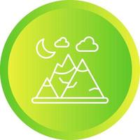 Mountain Vector Icon