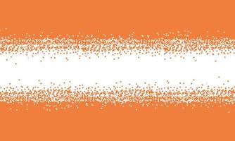 Simple circle orange and white background. vector