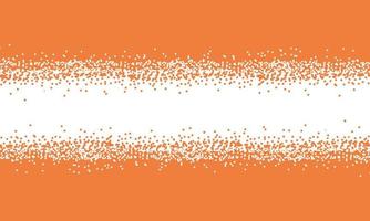 Simple circle orange and white background. vector