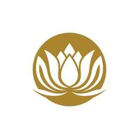 Beauty lotus logo images vector