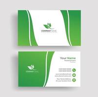 Creative professional business card design template vector