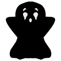 Ghost vector design suitable for stickers, logos, and others