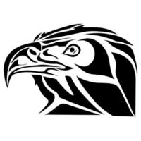 diseño de vector de tatuaje de águila adecuado para pegatinas, logotipos y otros