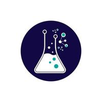 Chemistry Logo Vector Template Illustration
