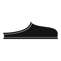 zapatillas icono vector simple