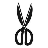 Garden scissors icon, simple style vector