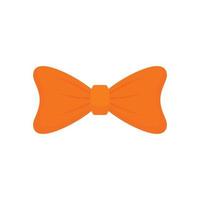 Fashion bow tie icon, flat style vector