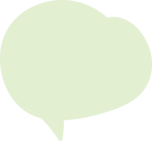 Speech Bubble Crop-out Icon png