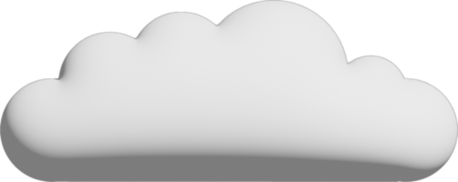 icono de recorte de nube blanca png