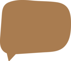 Speech Bubble Crop-out Icon png