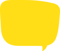 Speech Bubble Crop-out Icon png