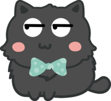 Cat cartoon character crop-out png