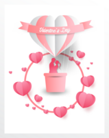 amour valentines crop-out design png