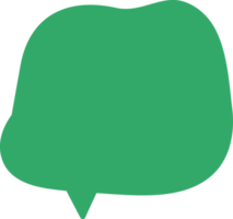 Speech Bubble Crop-out Icon png