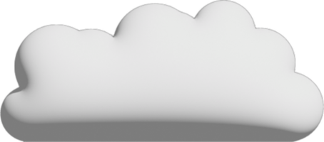 White cloud Crop-out Icon png