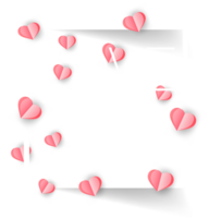 liefde valentijnsdag uitsnijden ontwerp png