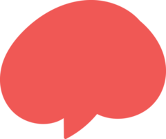 Speech Bubble Crop-out Icon png