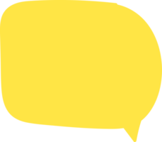 Speech Bubble Crop-out Icon png