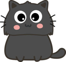 gatto cartone animato personaggio ritagliare png