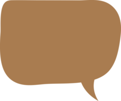 Speech Bubble Crop-out Icon png