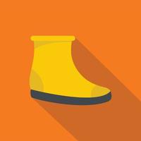 Woman shoes icon vector flat