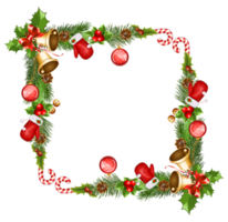 decoração de natal enfeite de natal árvore de natal, decoração de canto de natal, guirlanda verde, ramo, vela, meia de natal. png